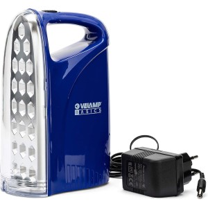 LAMPADA LED PORTATILE DI EMERGENZA IR312 5W 250LM RICARICABILE BLU