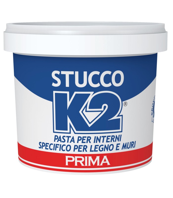 STUCCO A SPATOLA K2 IN PASTA PER INTERNI LEGNO E MURI
