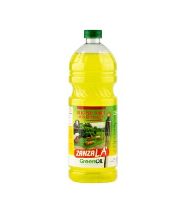 OLIO PER FIACCOLE ALLA CITRONELLA 1 L USO ESTERNO - 4 PEZZI